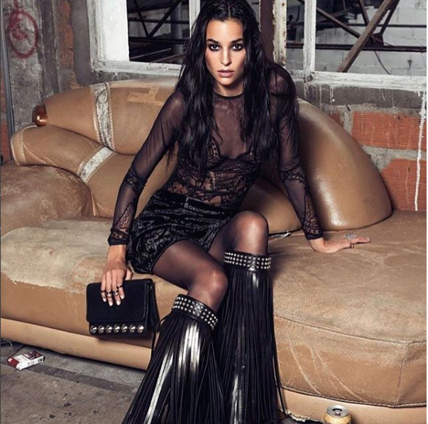 I.D. Sarrieri Black Bodysuit in KODD Magazine