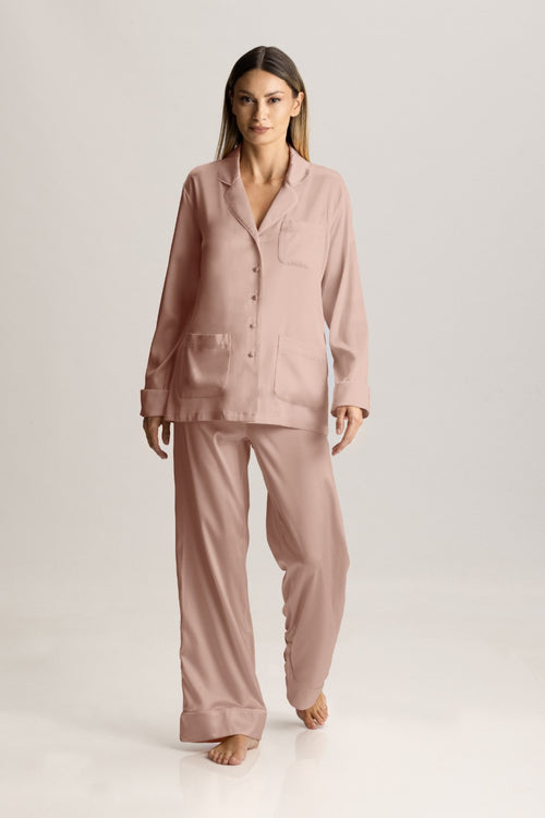 Lombard Street Pyjama Set in Cocoa