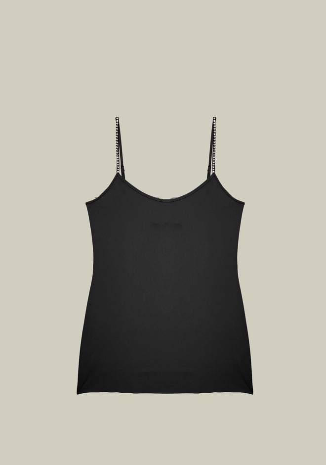 Dial M for Monaco Swarovski Dress Cover-Up in Black