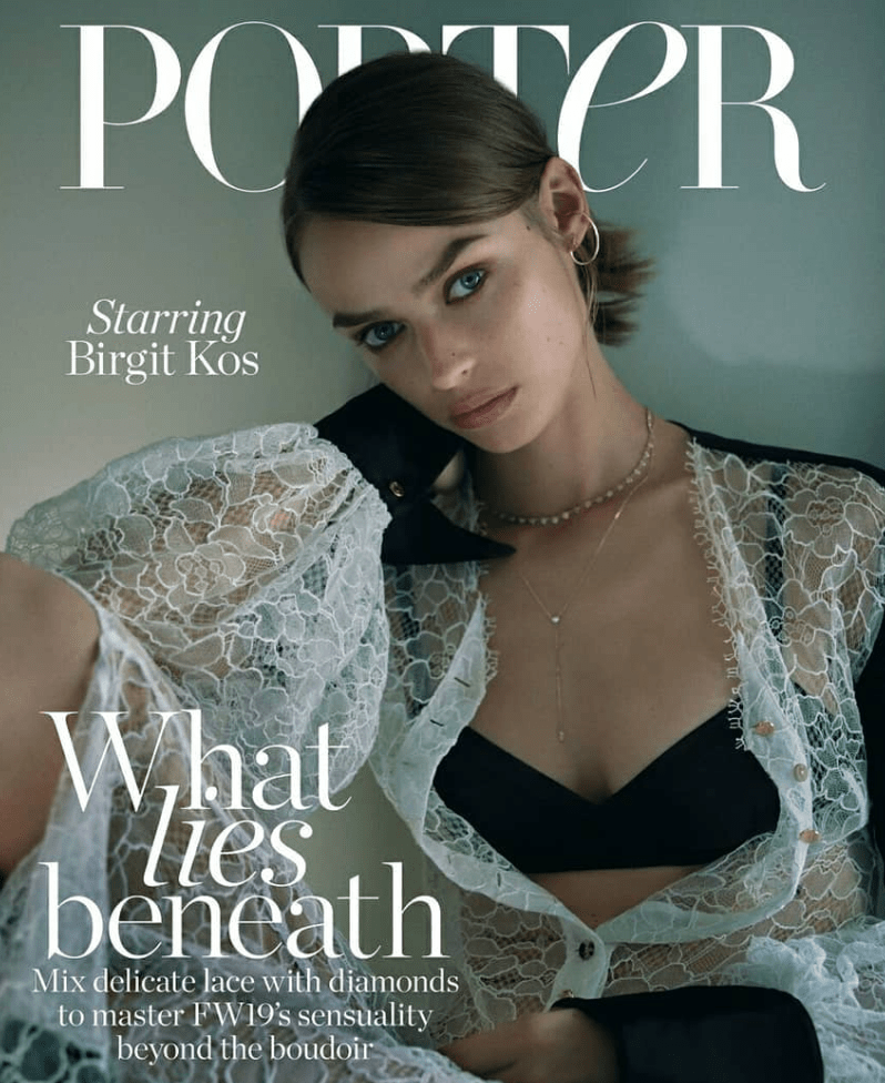 Birgit Kos wearing I.D.Sarrieri in Porter Edit - I.D. Sarrieri