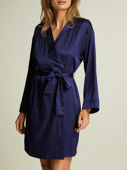 Sunset Robe in Indigo