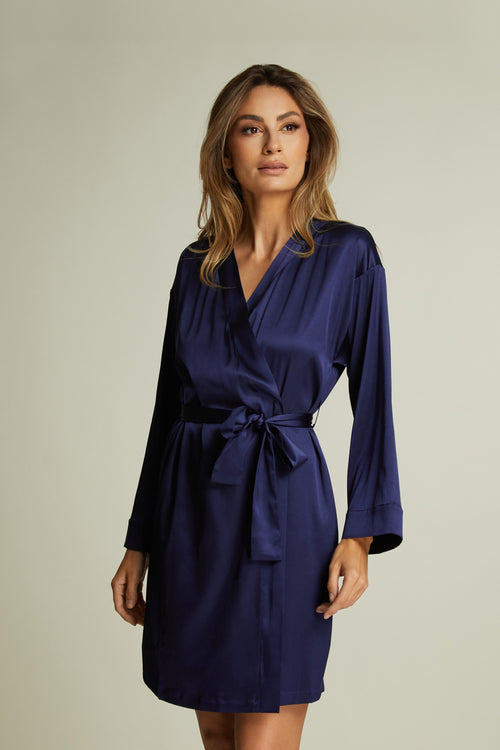 Sunset Robe in Indigo