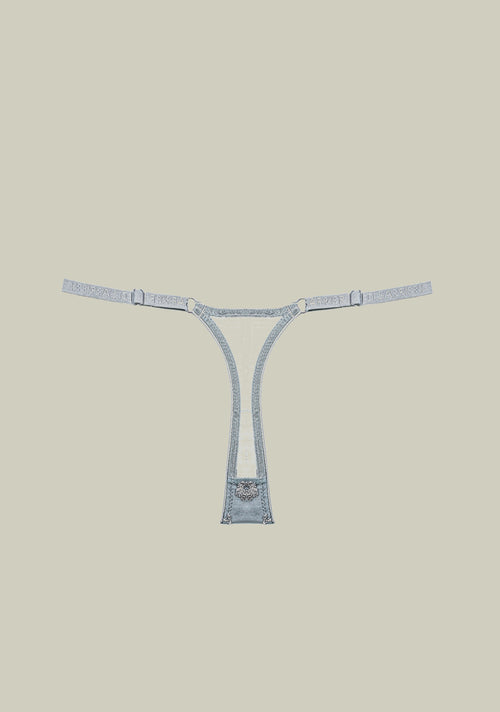 Loulou V-String in Silver