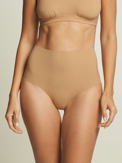 Daisy High Waist Brief in Sand