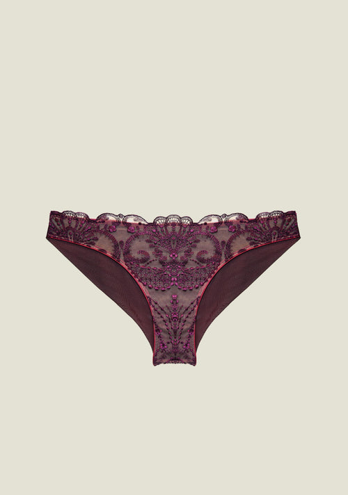 Goddess Of Love Brazilian Brief in Amethyst