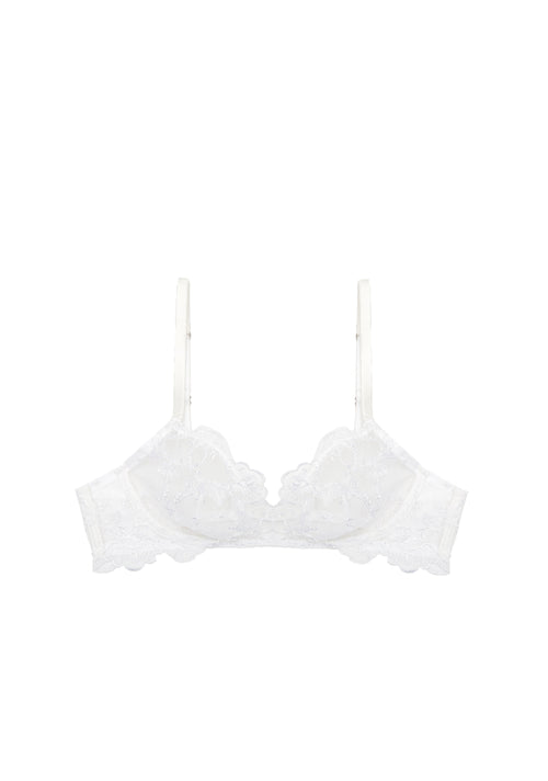 Lolita Soft Cup Bra in White