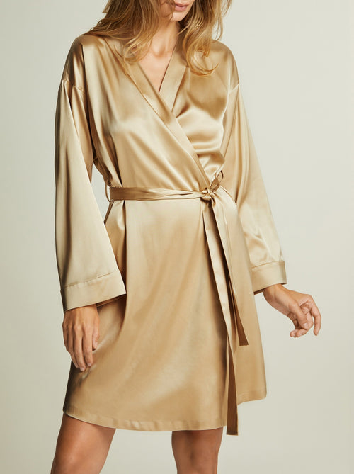 Plein Soleil Robe in Gold