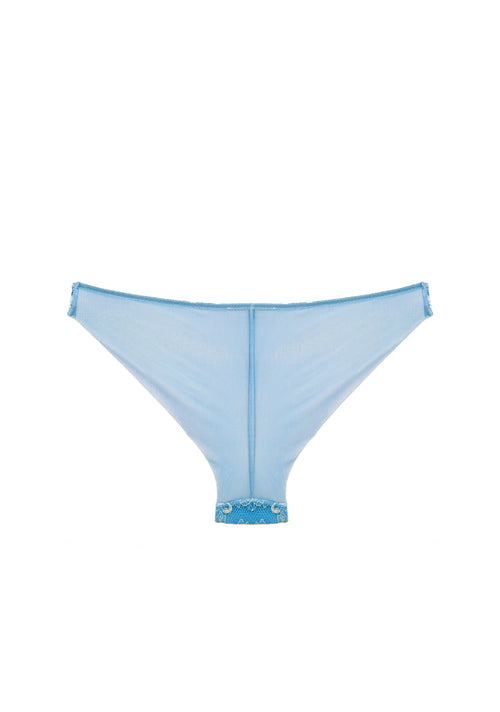 Valerie Brazilian Brief in Dusty Blue