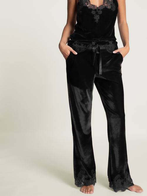 Rose Imperial Pants in Black