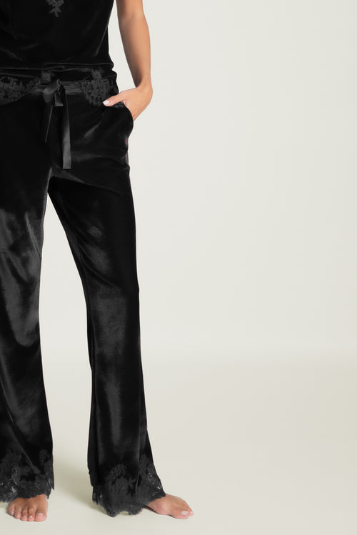 Rose Imperial Pants in Black