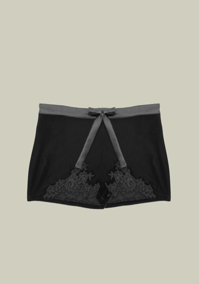 Rose Imperial Shorts in Black