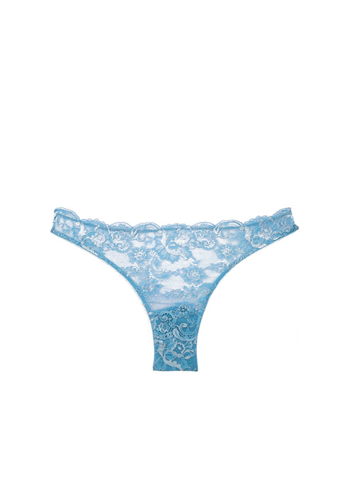 Valerie Brazilian Brief in Dusty Blue