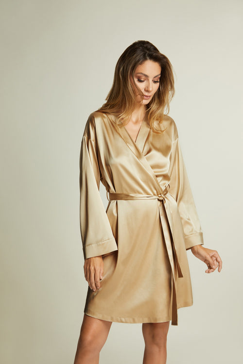 Plein Soleil Robe in Gold