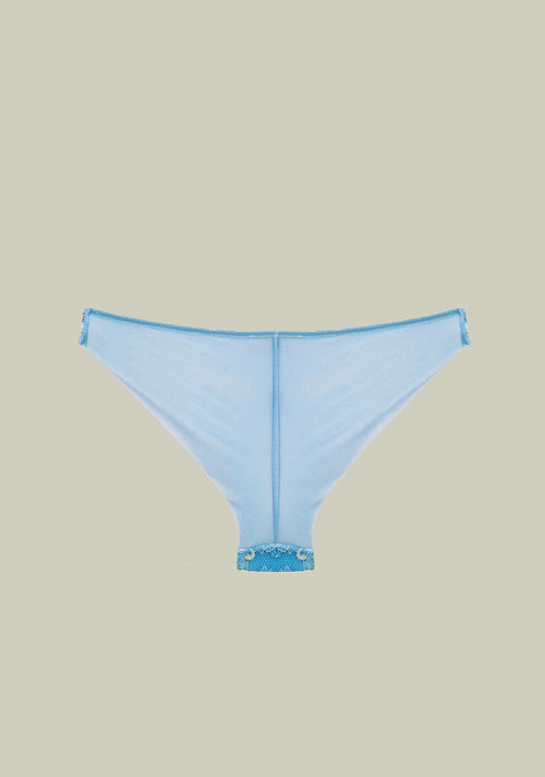 Valerie Brazilian Brief in Dusty Blue