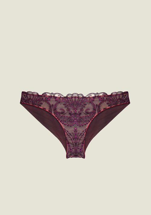 Goddess Of Love Brazilian Brief in Amethyst