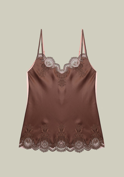 Espresso Evening Camisole in Chocolate