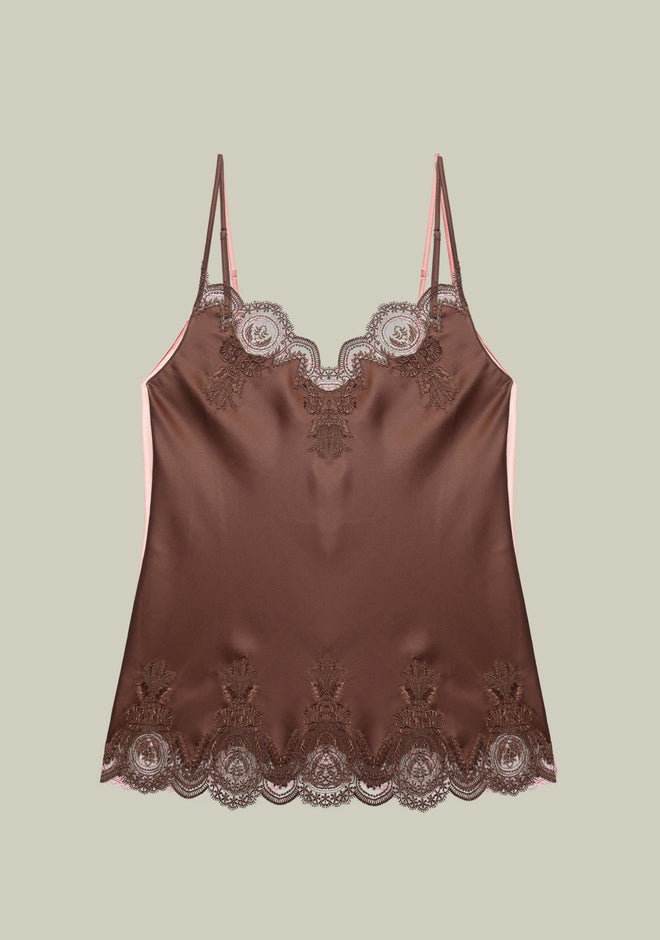 Espresso Evening Camisole in Chocolate