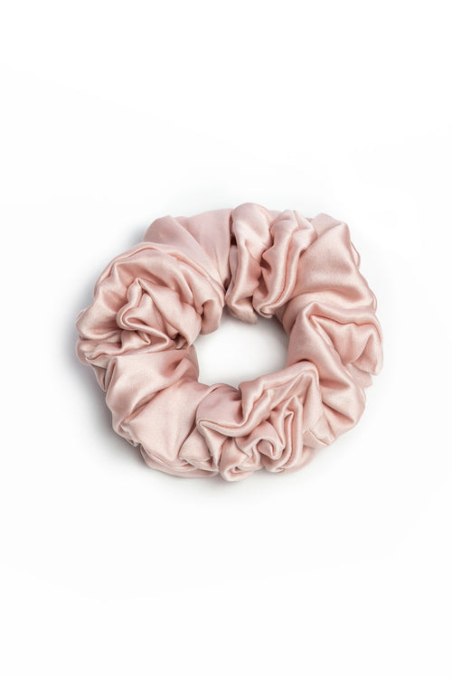 Narrow Scrunchie in Pearl