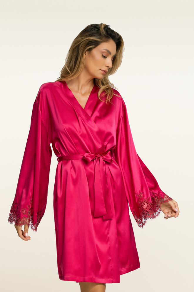 Hôtel Particulier Robe in Raspberry