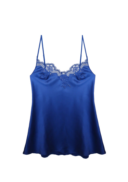 Villa d'Este Chemise in Royal Blue