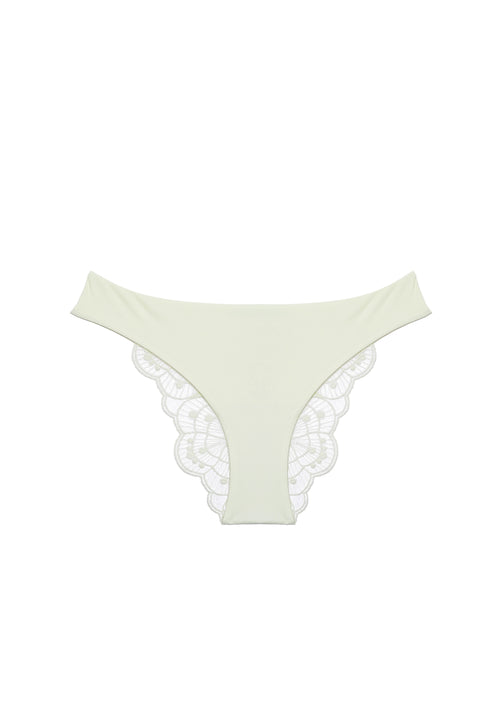 Cleo Thong in Cream