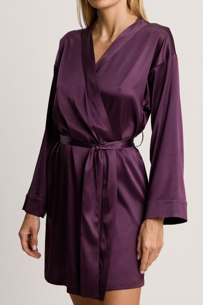 Lombard Street Robe in Amethyst