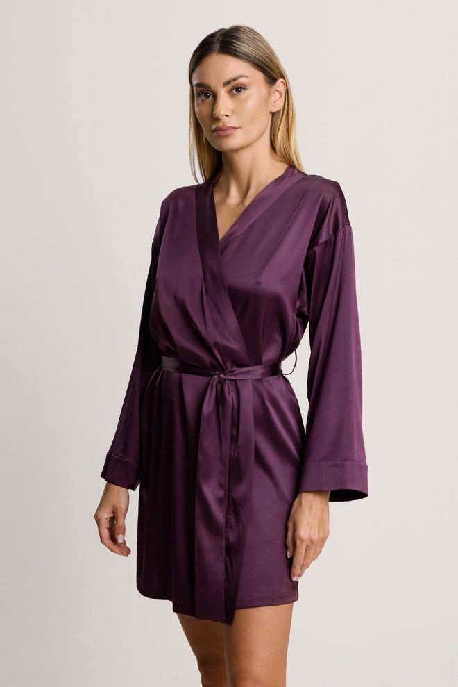Lombard Street Robe in Amethyst