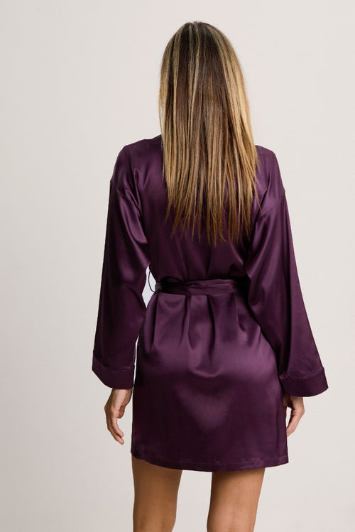 Lombard Street Robe in Amethyst