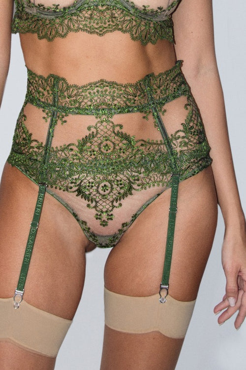 And All That Jazz Brazilian Brief in Green