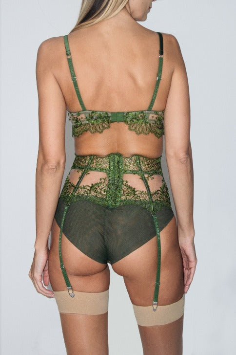 And All That Jazz Brazilian Brief in Green