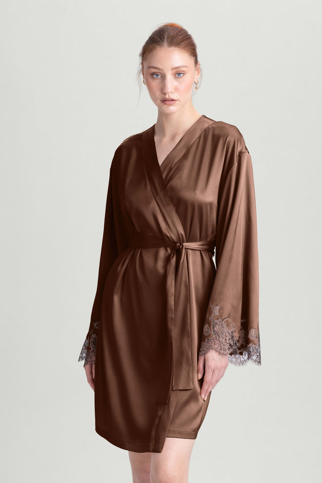 Hôtel Particulier Robe in Chocolate