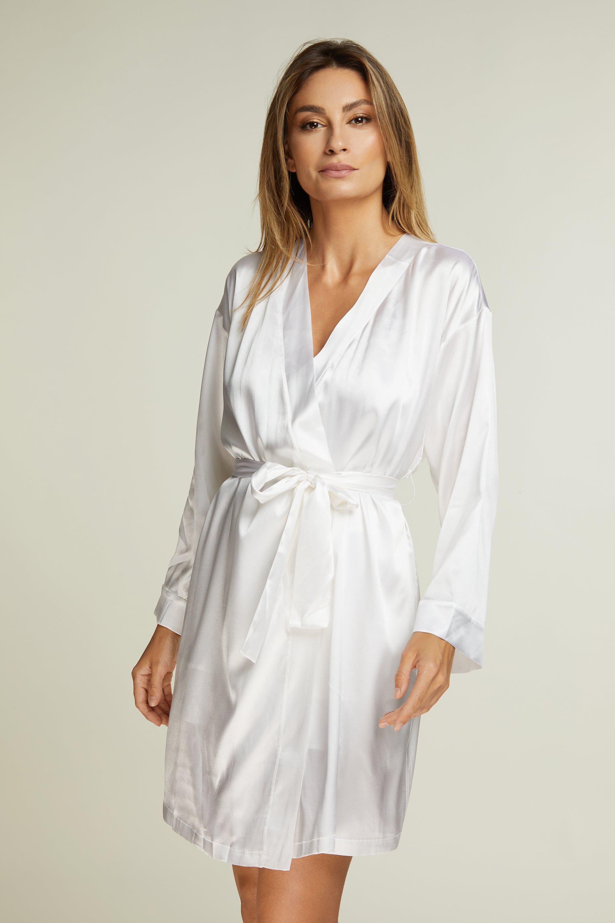 Darlings Silk and Satin Dressing Gown | Intimissimi
