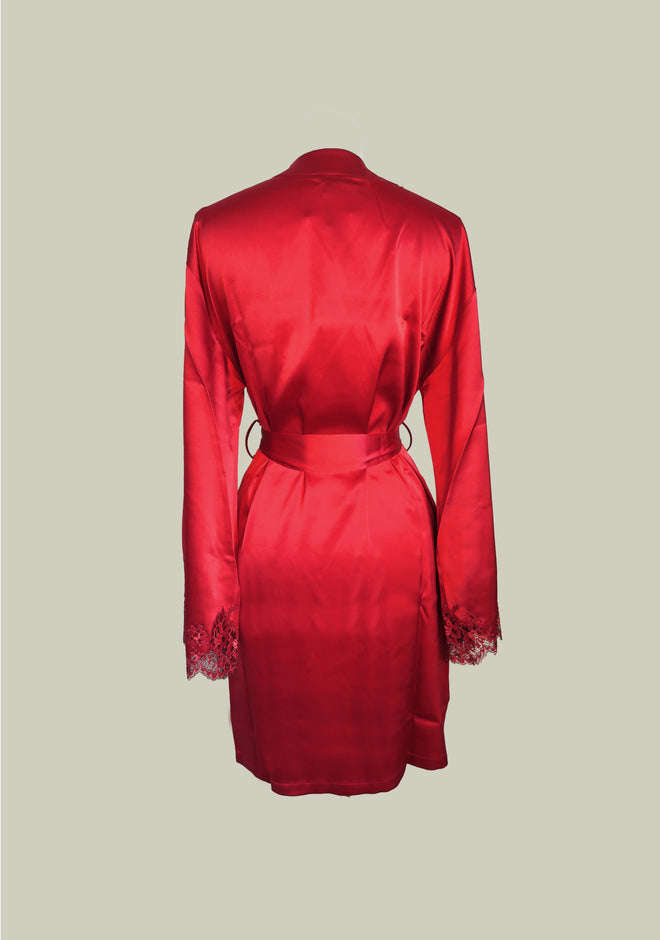 Hotel Particulier Mini Robe in Red