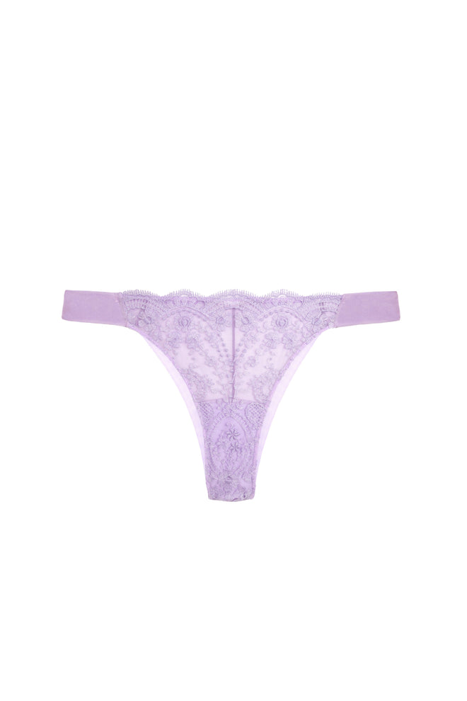 À La Rose Thong in Lilac