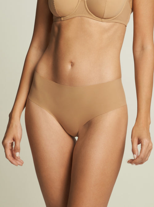 Daisy Mid-Rise Brief in Sand