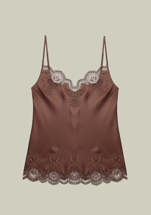 Espresso Evening Camisole in Chocolate