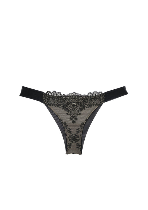 And All That Jazz Thong in Black - I.D. Sarrieri