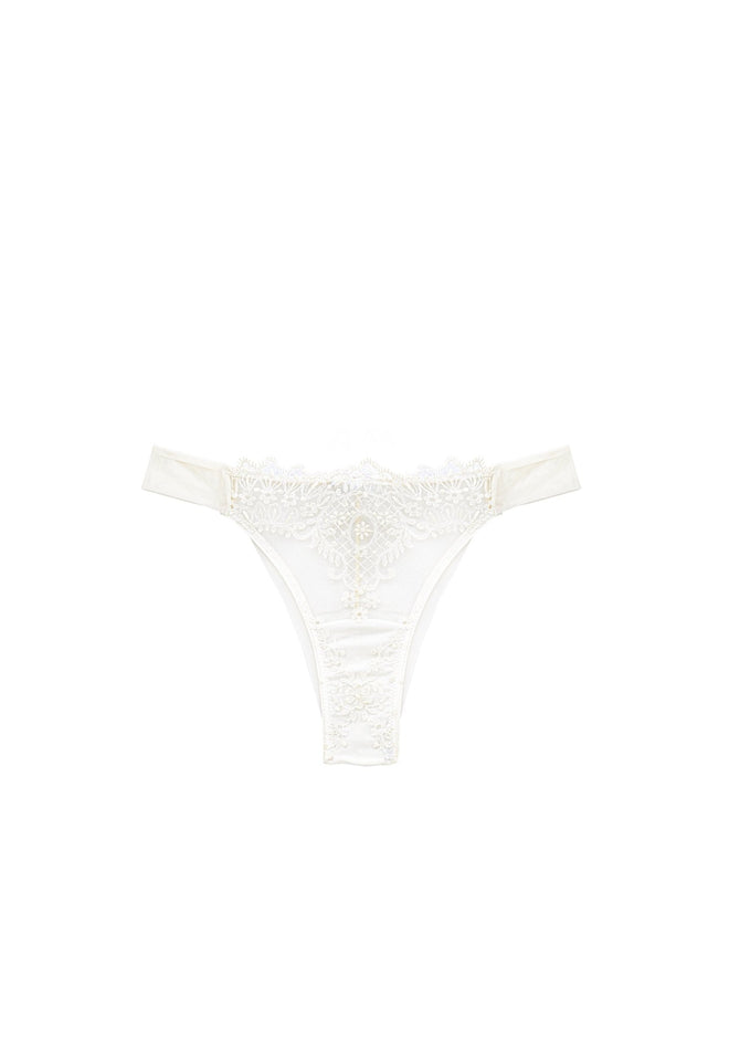 And All That Jazz Thong in Cream - I.D. Sarrieri