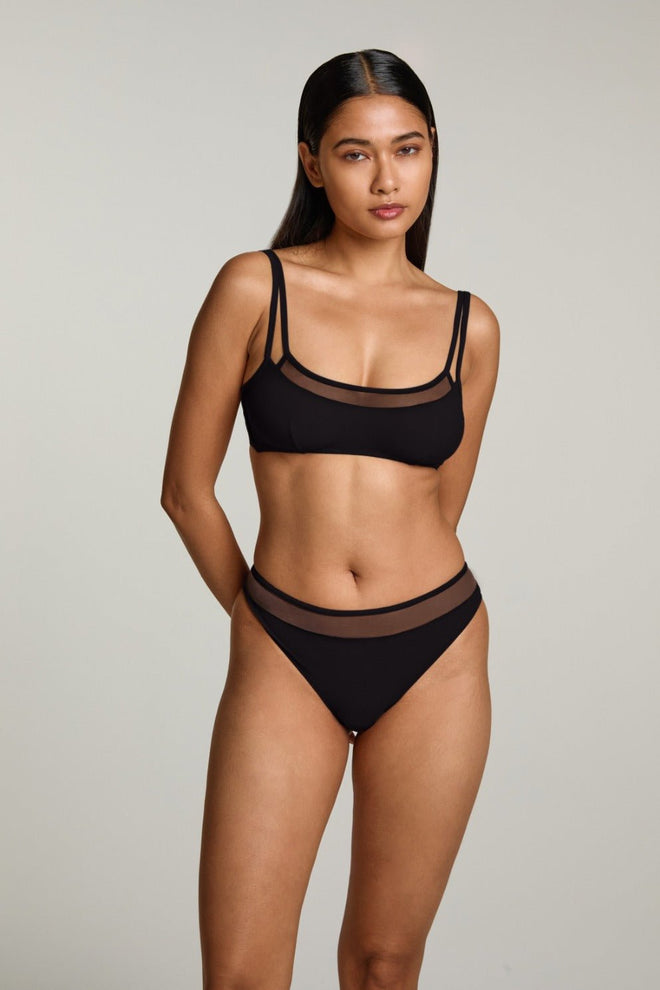 Camille Bra Top in Black - I.D. Sarrieri