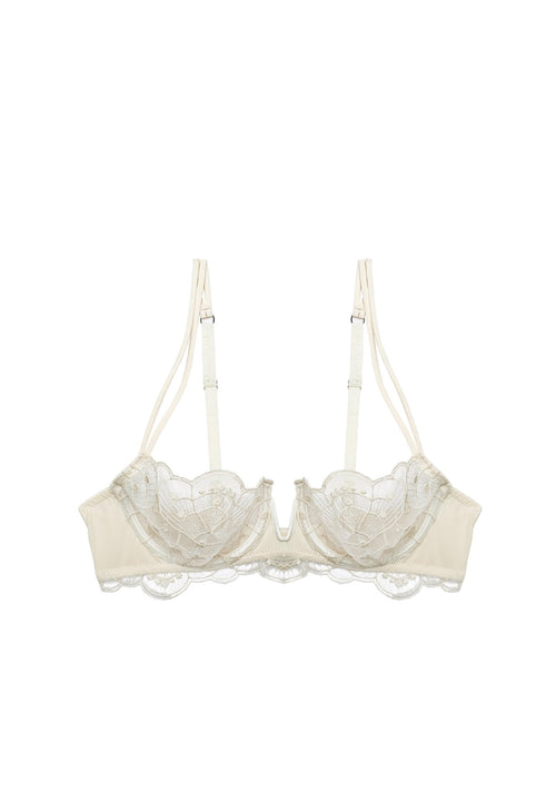 Cleo Balconette Bra in Cream - I.D. Sarrieri