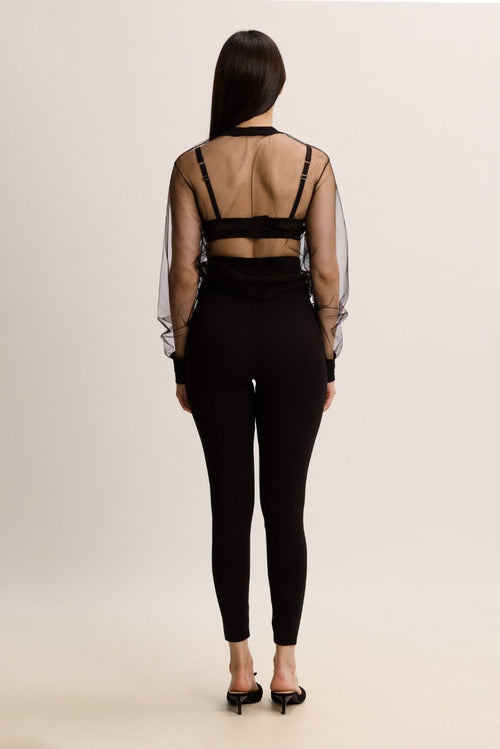 Corso Como Leggings in Black - I.D. Sarrieri
