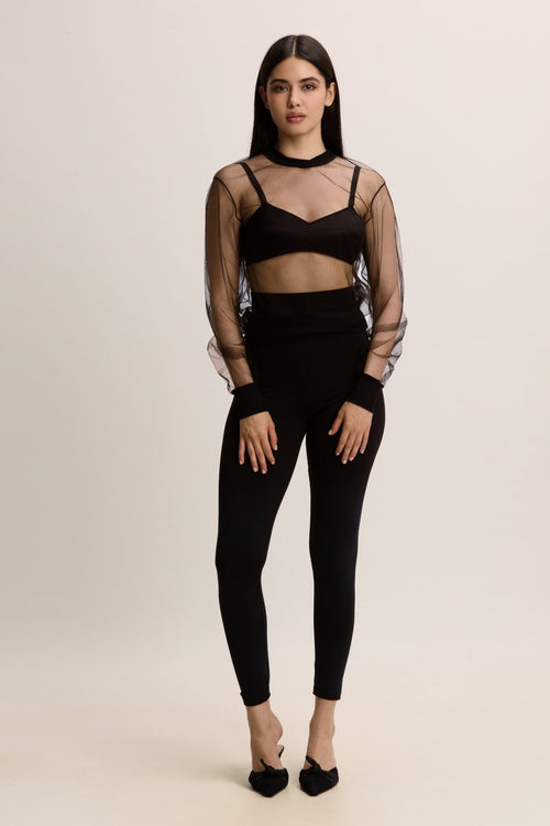 Corso Como Leggings in Black - I.D. Sarrieri