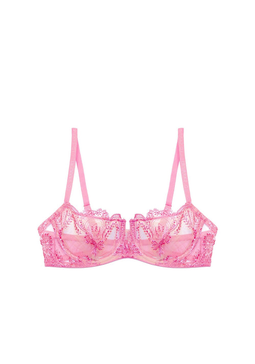 Espresso Evening Balconette Bra in Wild Pink - I.D. Sarrieri