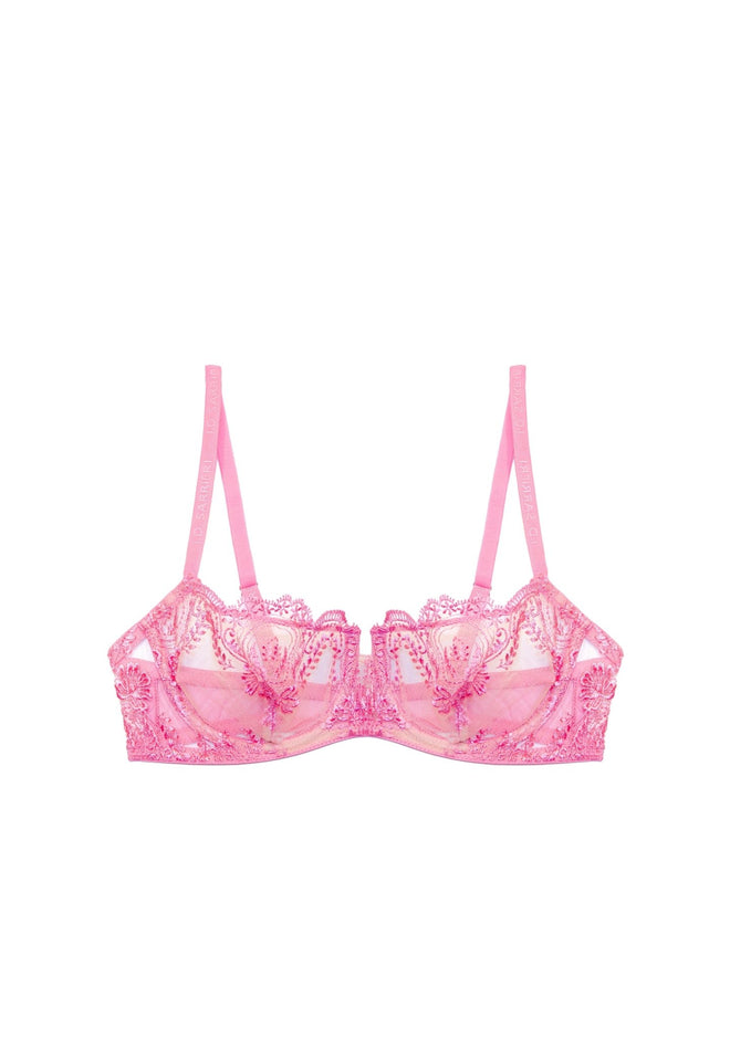 Espresso Evening Balconette Bra in Wild Pink - I.D. Sarrieri