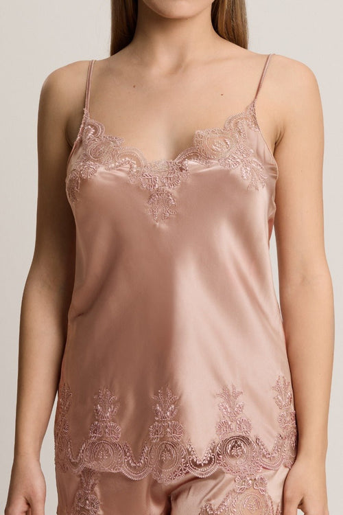 Espresso Evening Camisole in Beige - I.D. Sarrieri