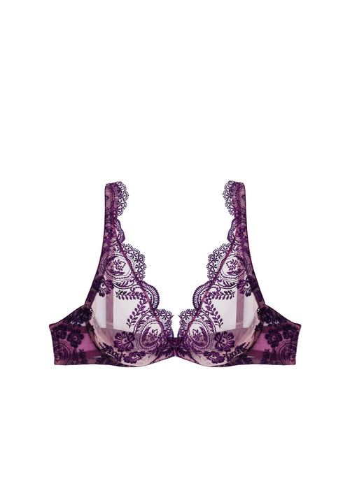 Espresso Evening Underwired Triangle Bra in Chocolate - I.D. Sarrieri