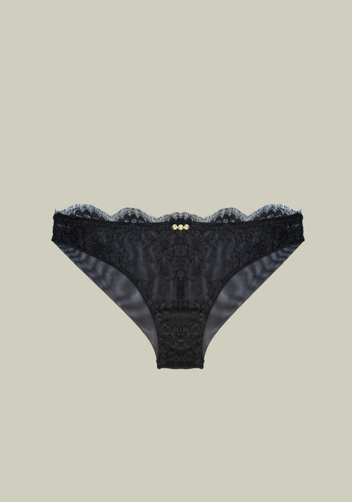 Feathers of a Swan Brazilian Brief in Black - I.D. Sarrieri