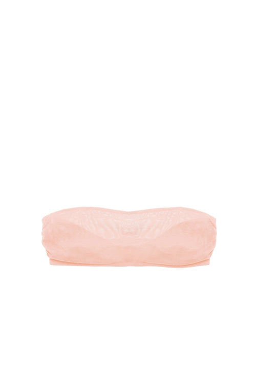 Gia Bandeau Bra in Rose Opaline
