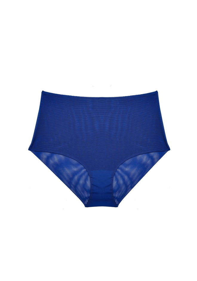 Gia High Waist Brief in Royal Blue - I.D. Sarrieri