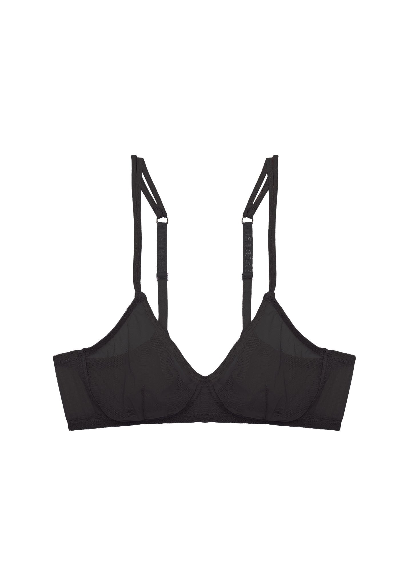 Gia Soft Triangle Bra in Black - Ultimate Comfort and Style